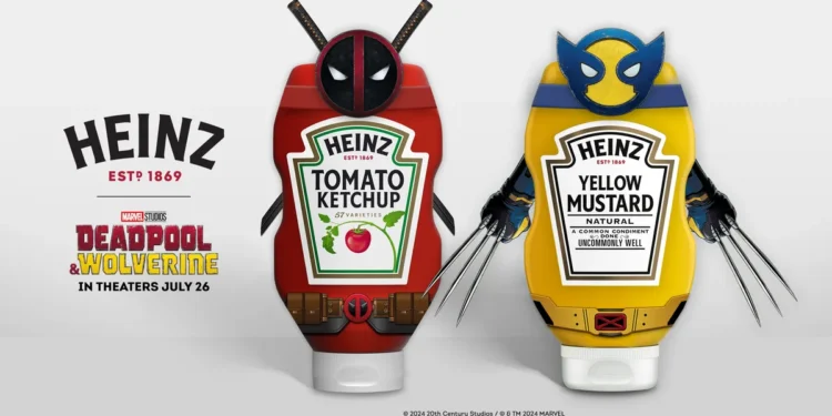 وقتی ابرقهرمانها به سس تبدیل میشوند؛ هاینز در کمپین جدید خود ددپول و ولورین را تبدیل به کچاپ و خردل کرد